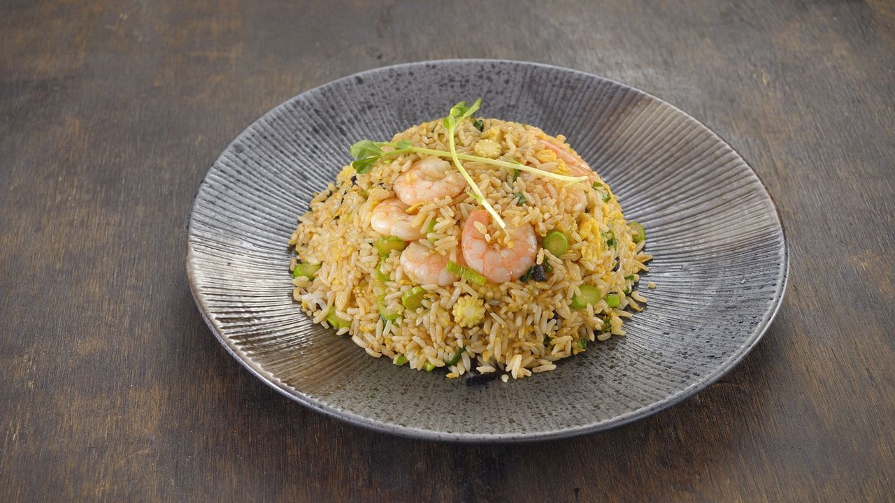 503 Wok Fried Rice with Shrimp & Chinese Olives