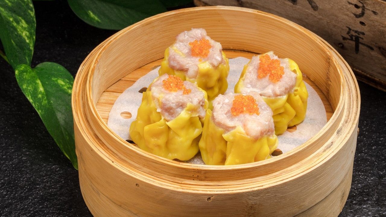 Steamed Pork and Prawn Shao Mai (4 Pieces)