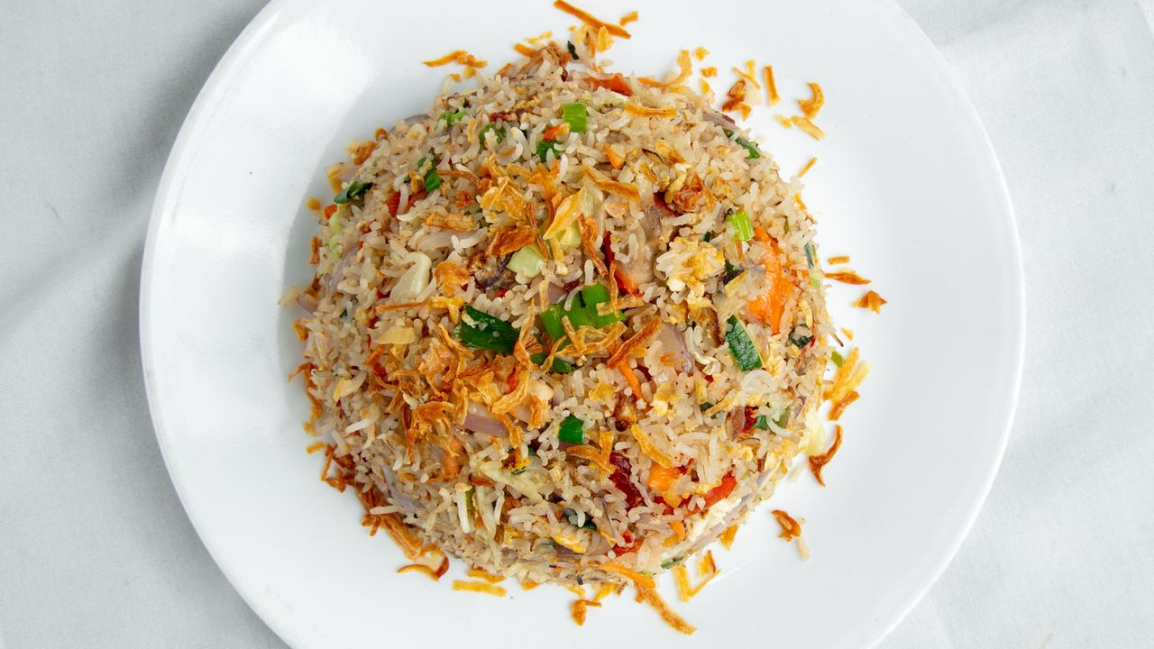 Egg Or Chicken Or Lamb Or Goat Fried Rice