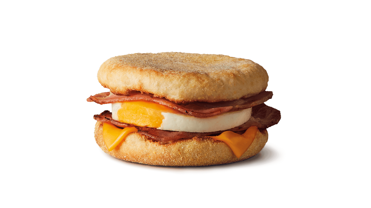 Double Bacon & Egg McMuffin