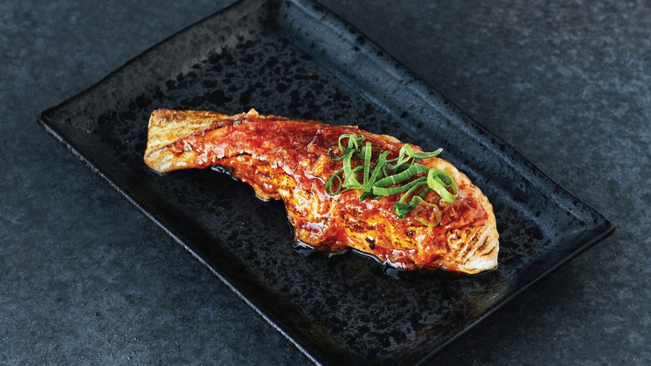 Aburi Salmon Tasting Plate