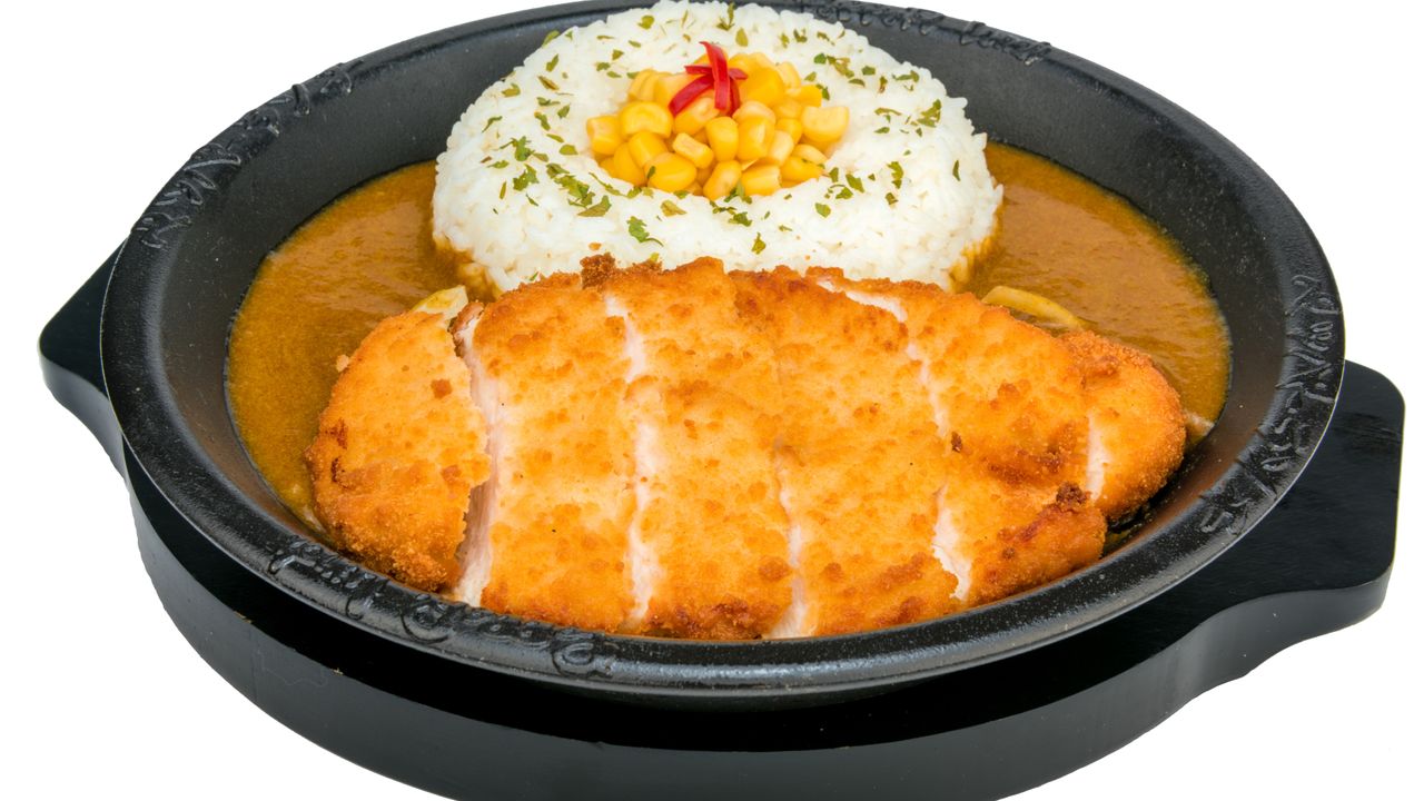 Chicken Katsu Sizzling Curry