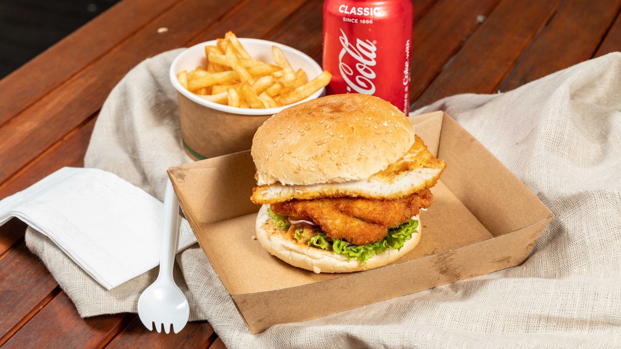Chicken Katsu Cupburger