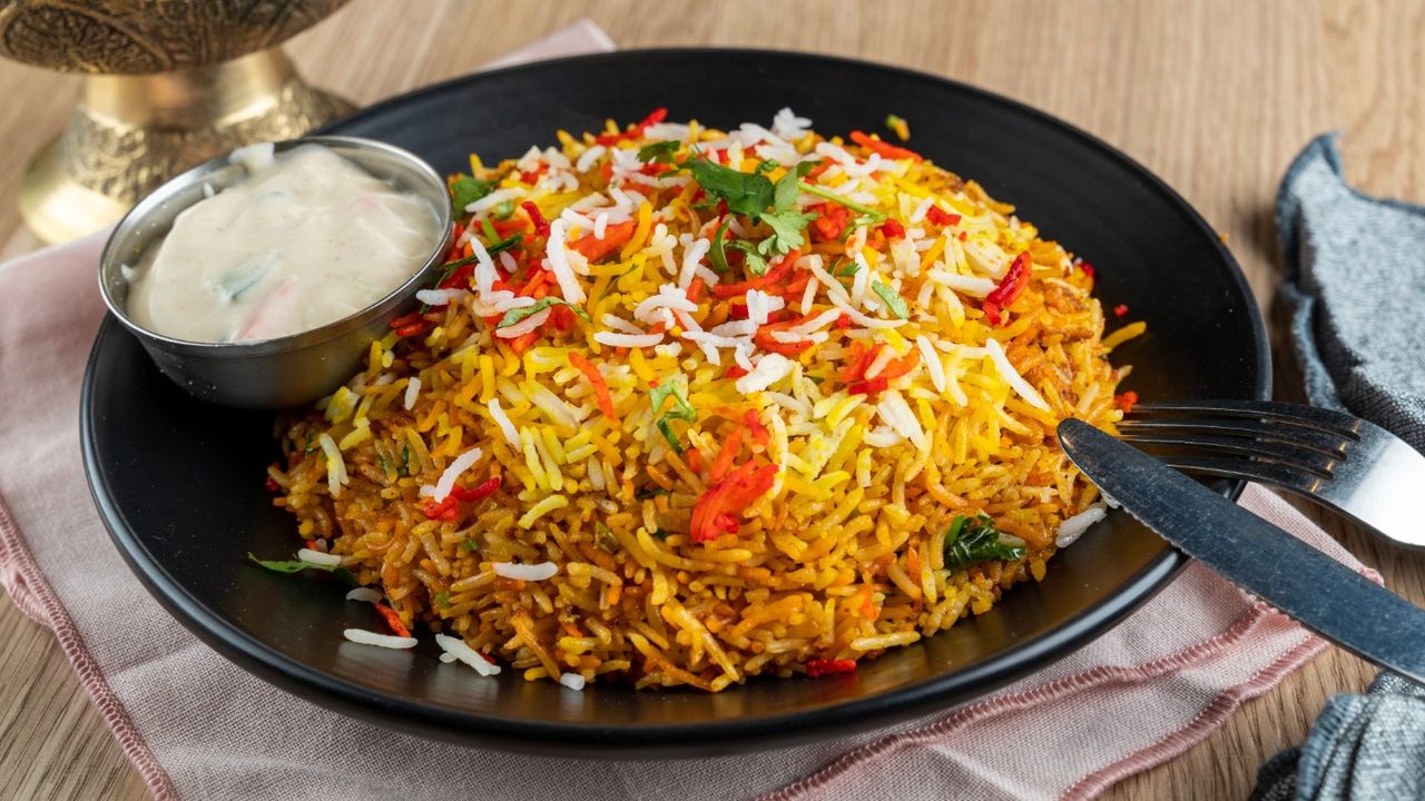 3. Lamb Biryani