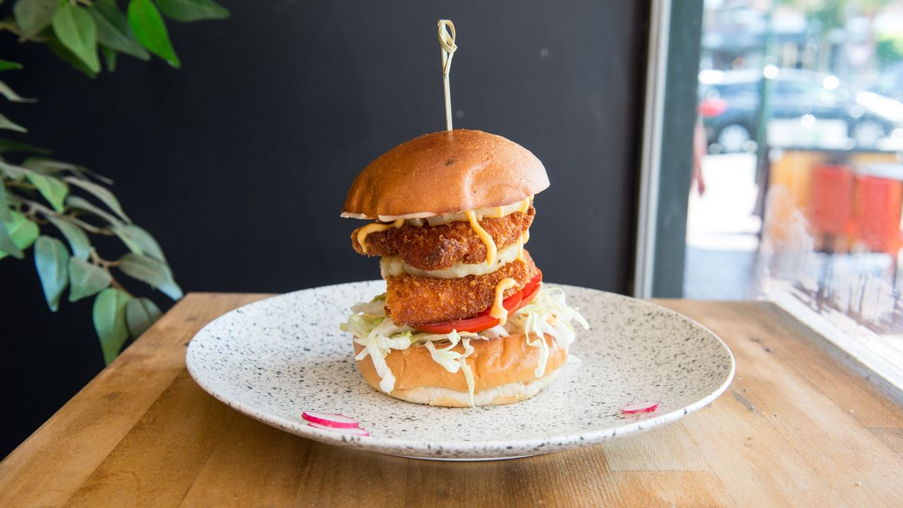 Grilled Chicken Burger