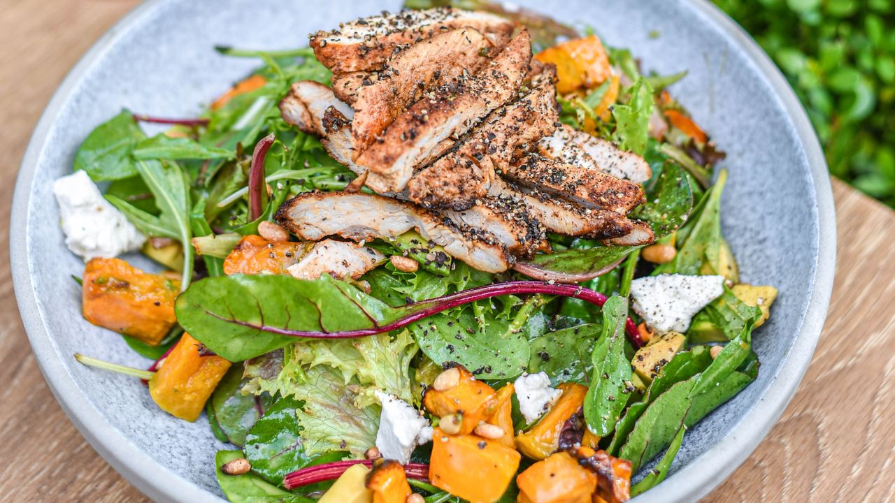 Chicken Pumpkin Salad