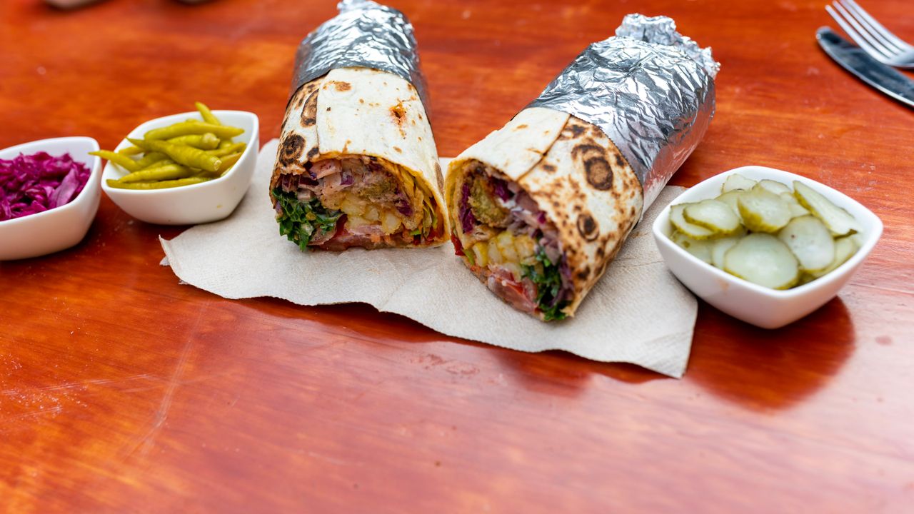 Open Falafel Kebab