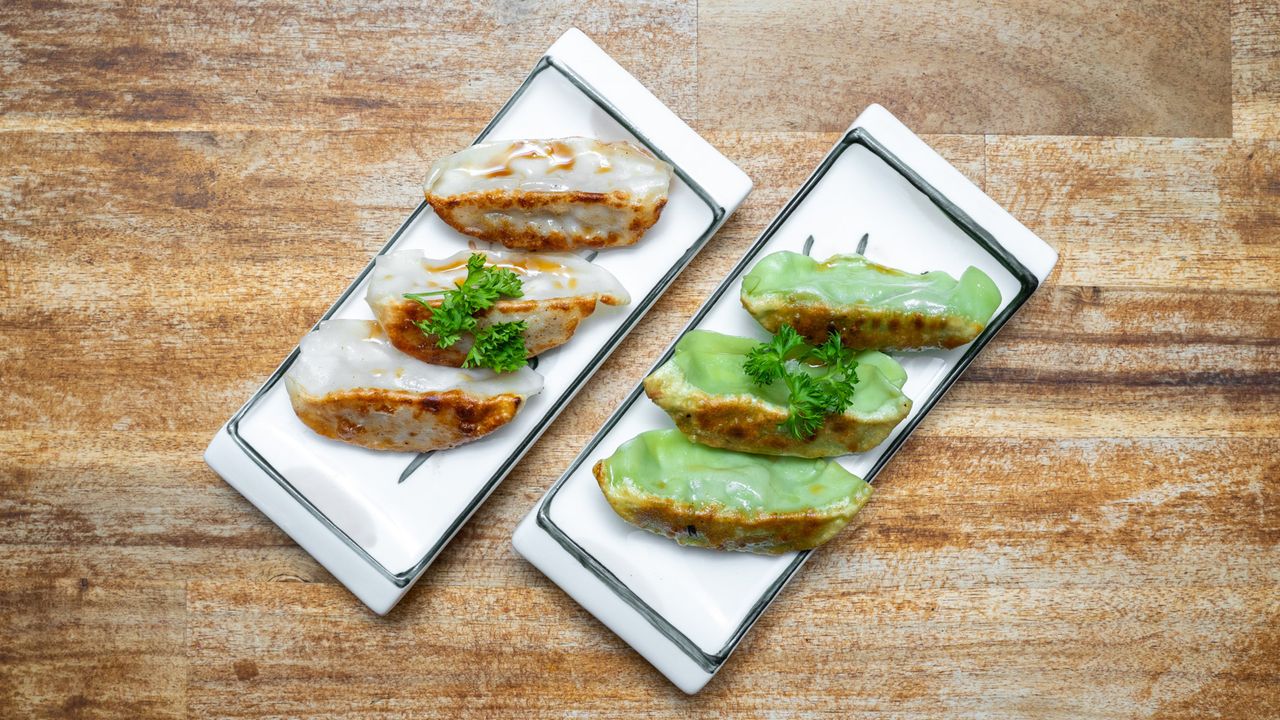 Crispy Vegetable Gyoza