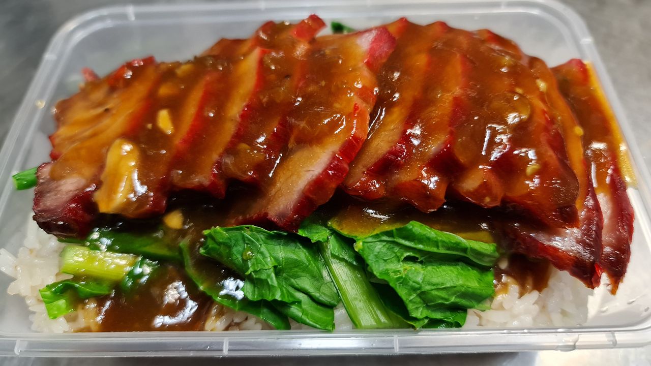 Roast BBQ Pork Rice