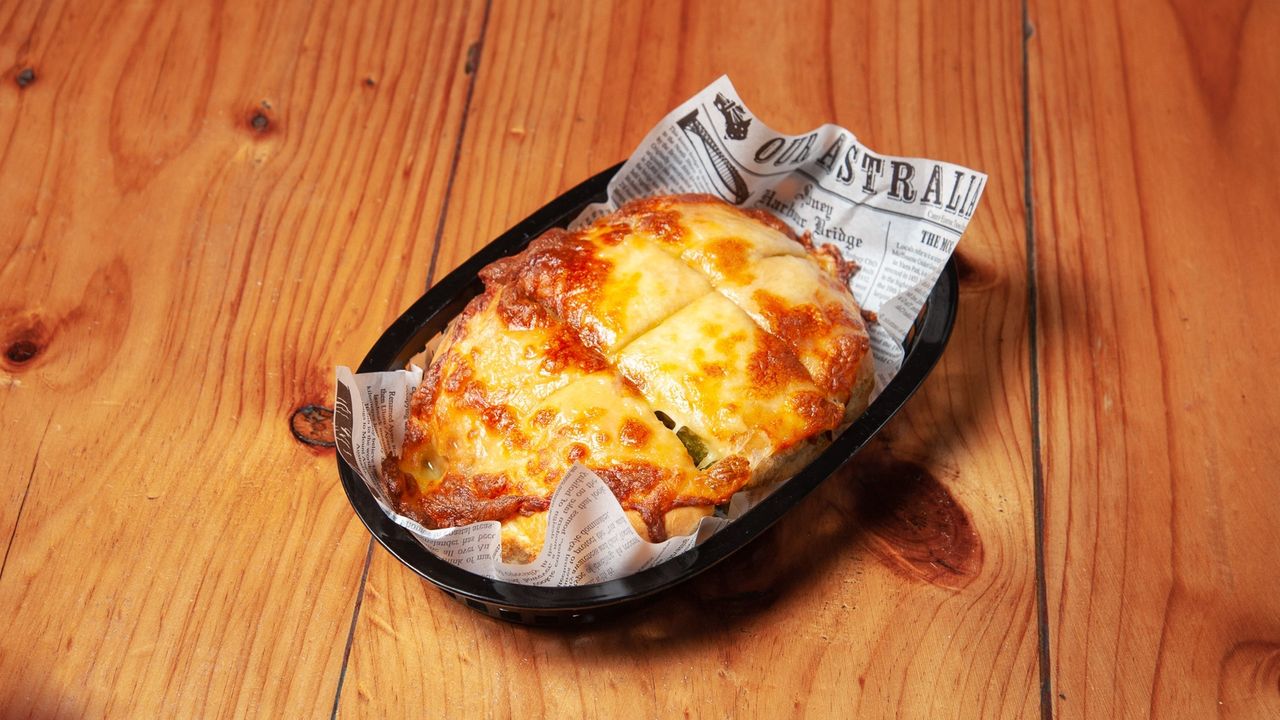 Focaccia Baked with Pesto & Mozzarella