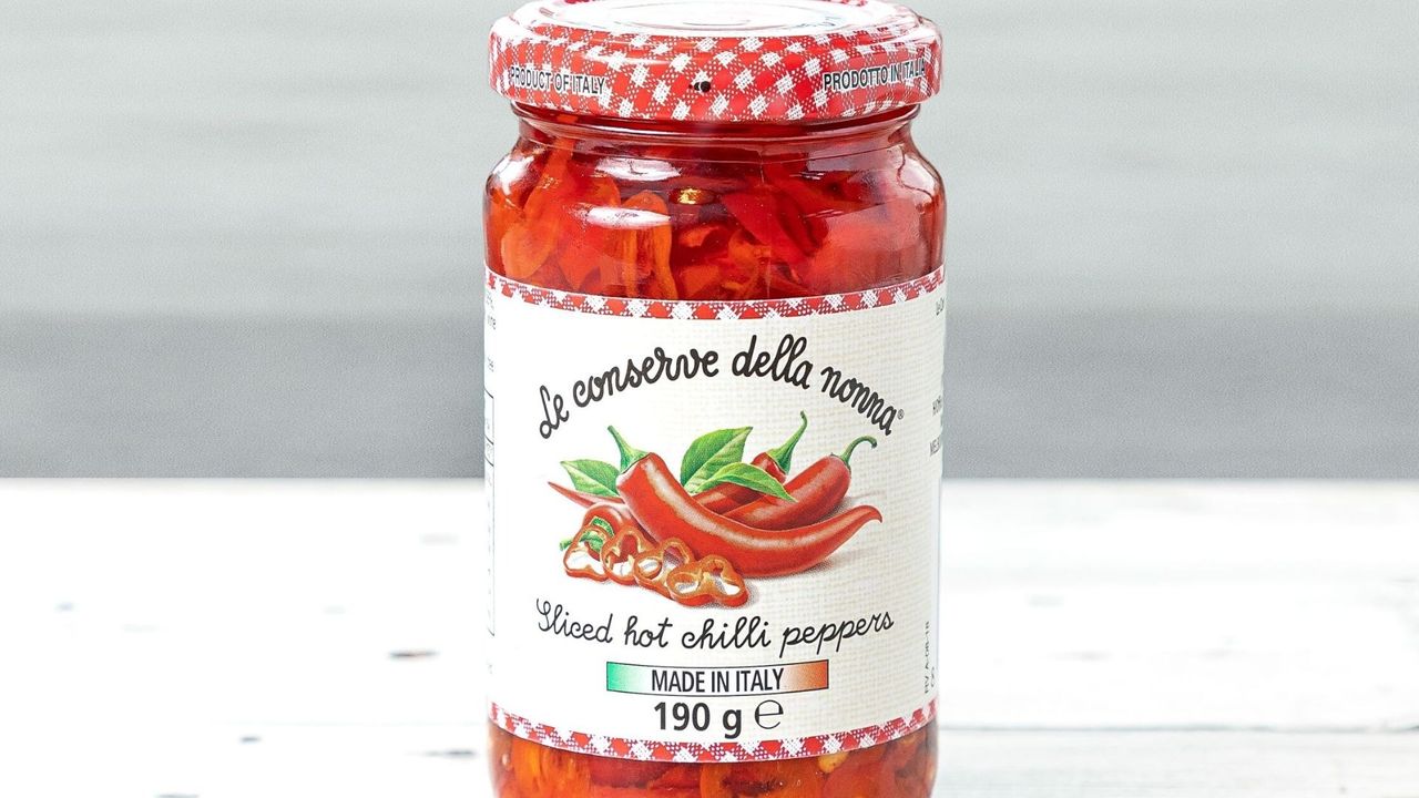 Sliced Red Hot Chilli Peppers