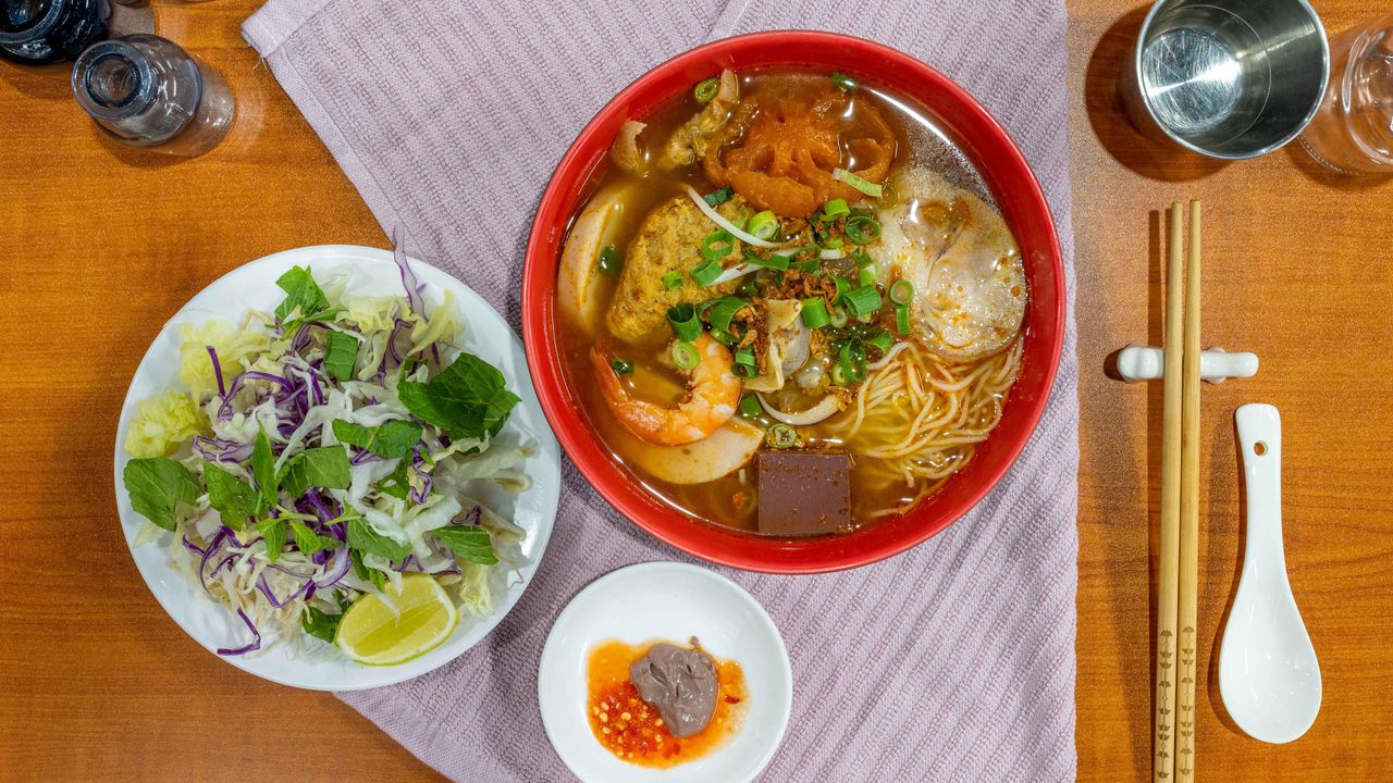 Rice Vermicelli with Crab Meat