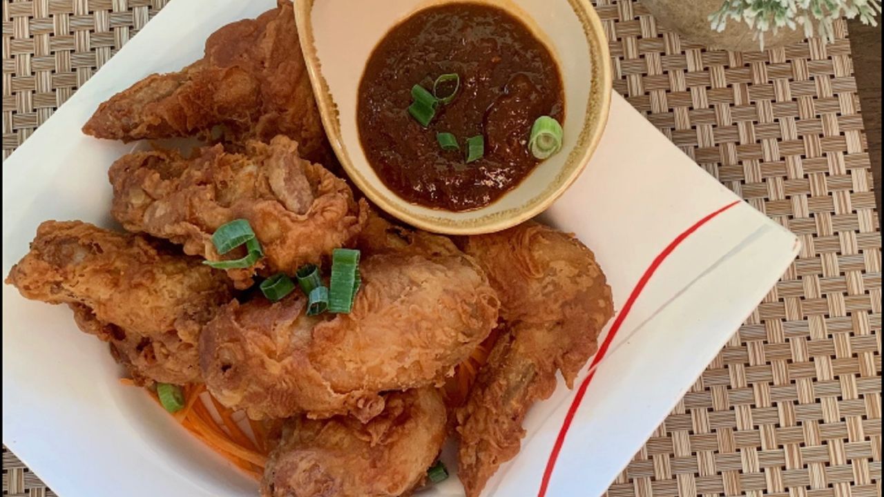 Thai Style Chicken Wings