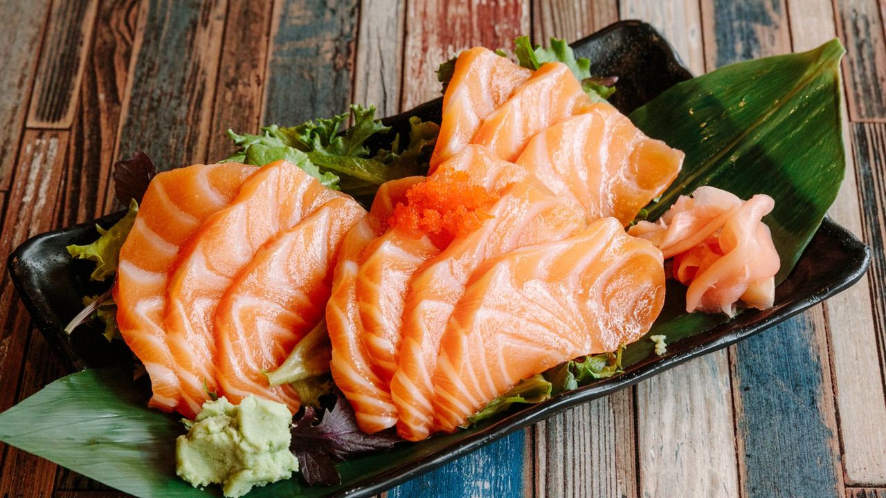 Salmon Sashimi