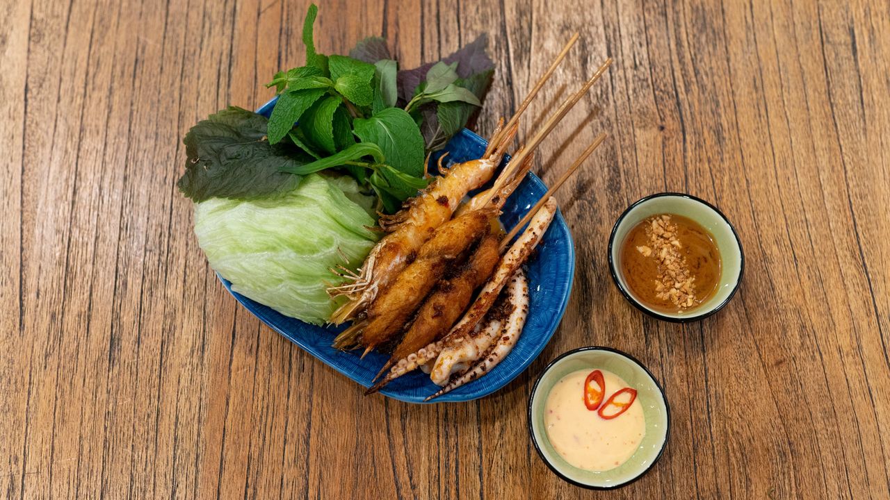 Grilled Seafood Platter (For 2) - Combo Hải Sản Nướng