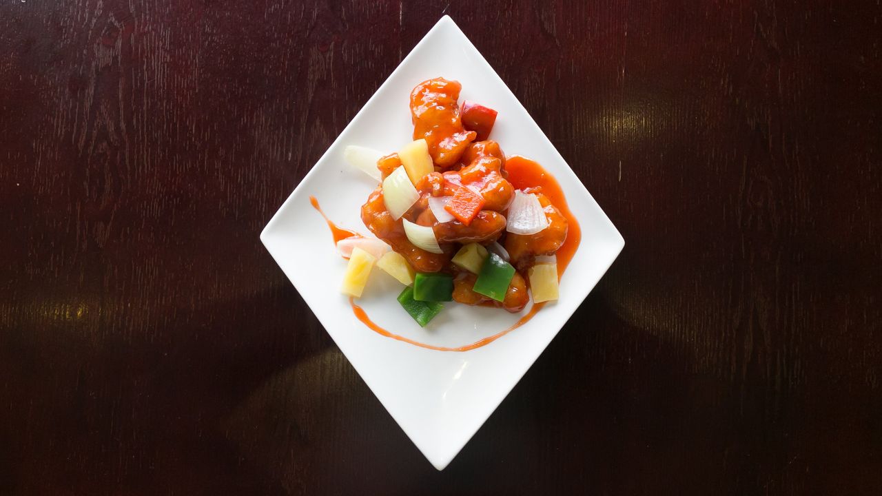 Fried Fish with Pineapple in Sweet & Sour Sauce