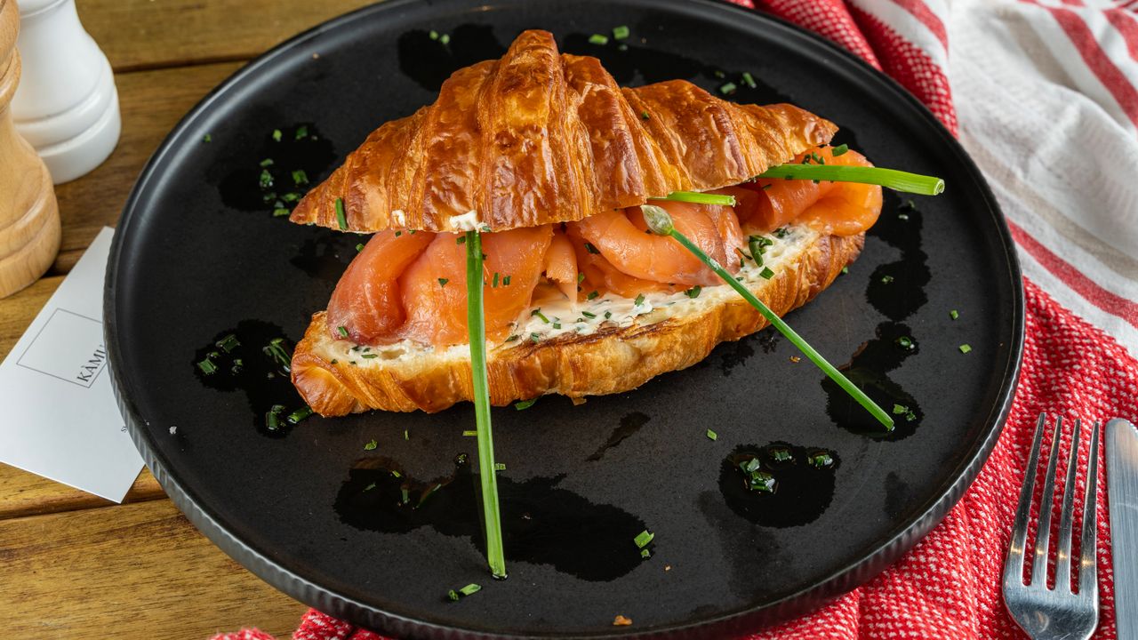 Smoked Salmon Croissant