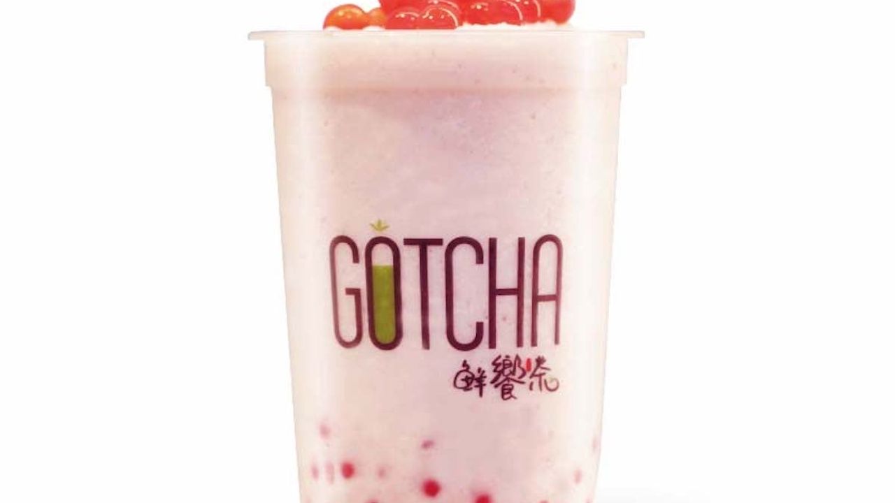 Strawberry Yogurt Popping Pearls