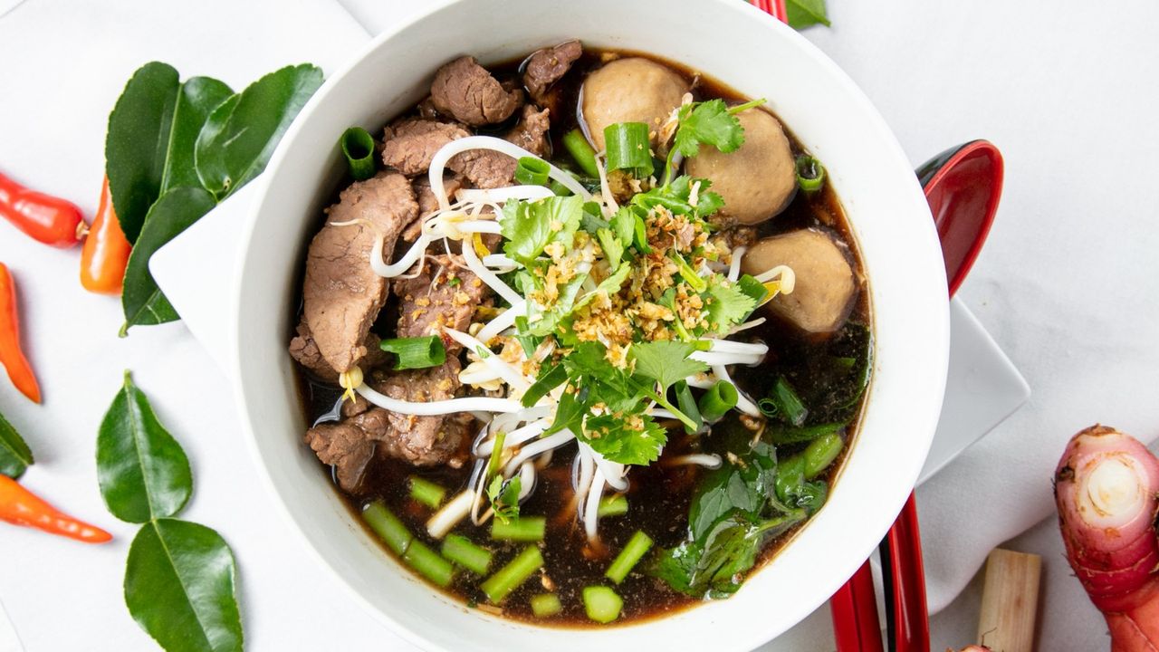 Boat Noodles Soup