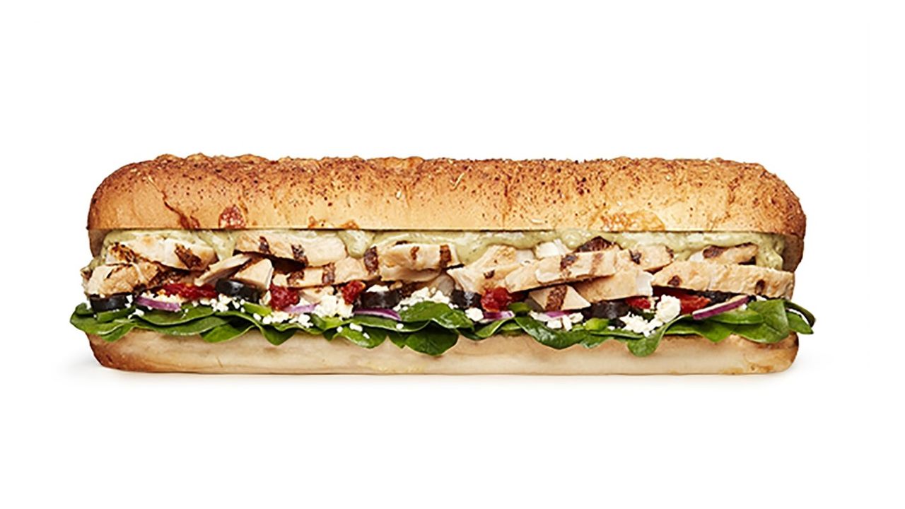 Pesto Chicken Subway Footlong®