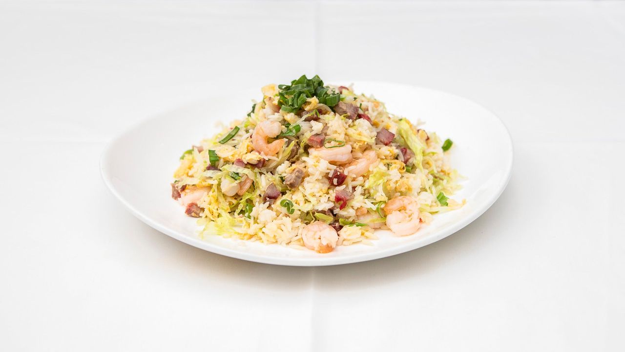 Special Fried Rice with Shrimp and Pork