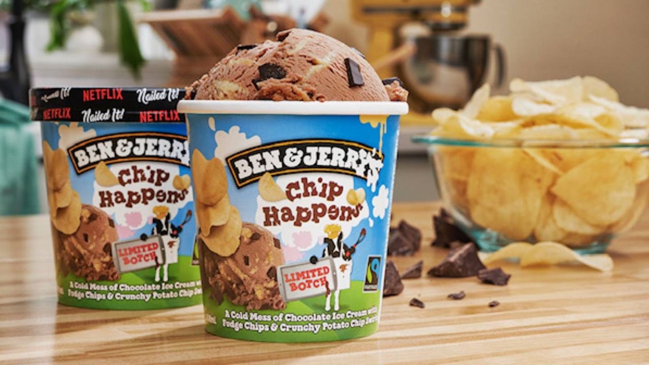Chip Happens Pint! - A Cold Mess of Chocolate Ice Cream with Fudge Chips & Crunchy Potato Chip Swirls
