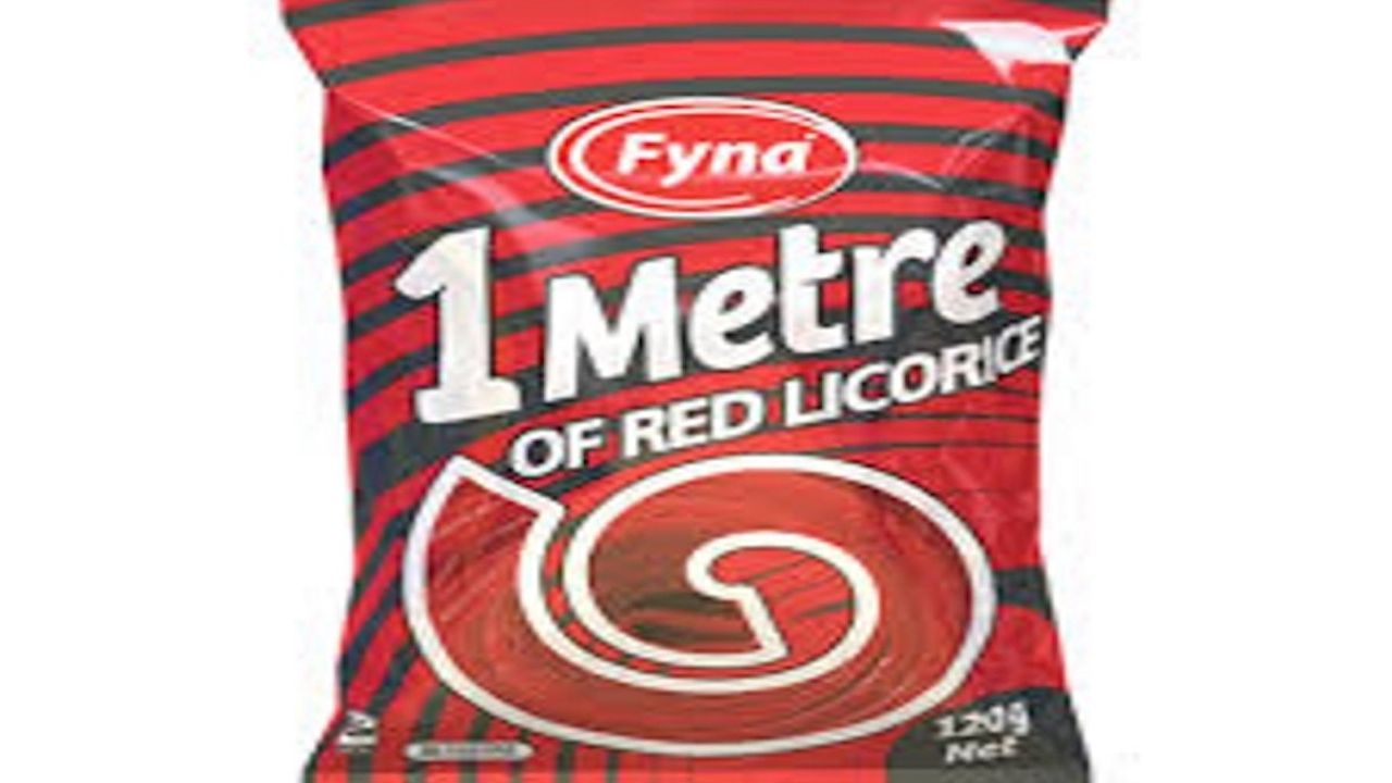 Licorice Red Raspberry 1 Metre (120g)