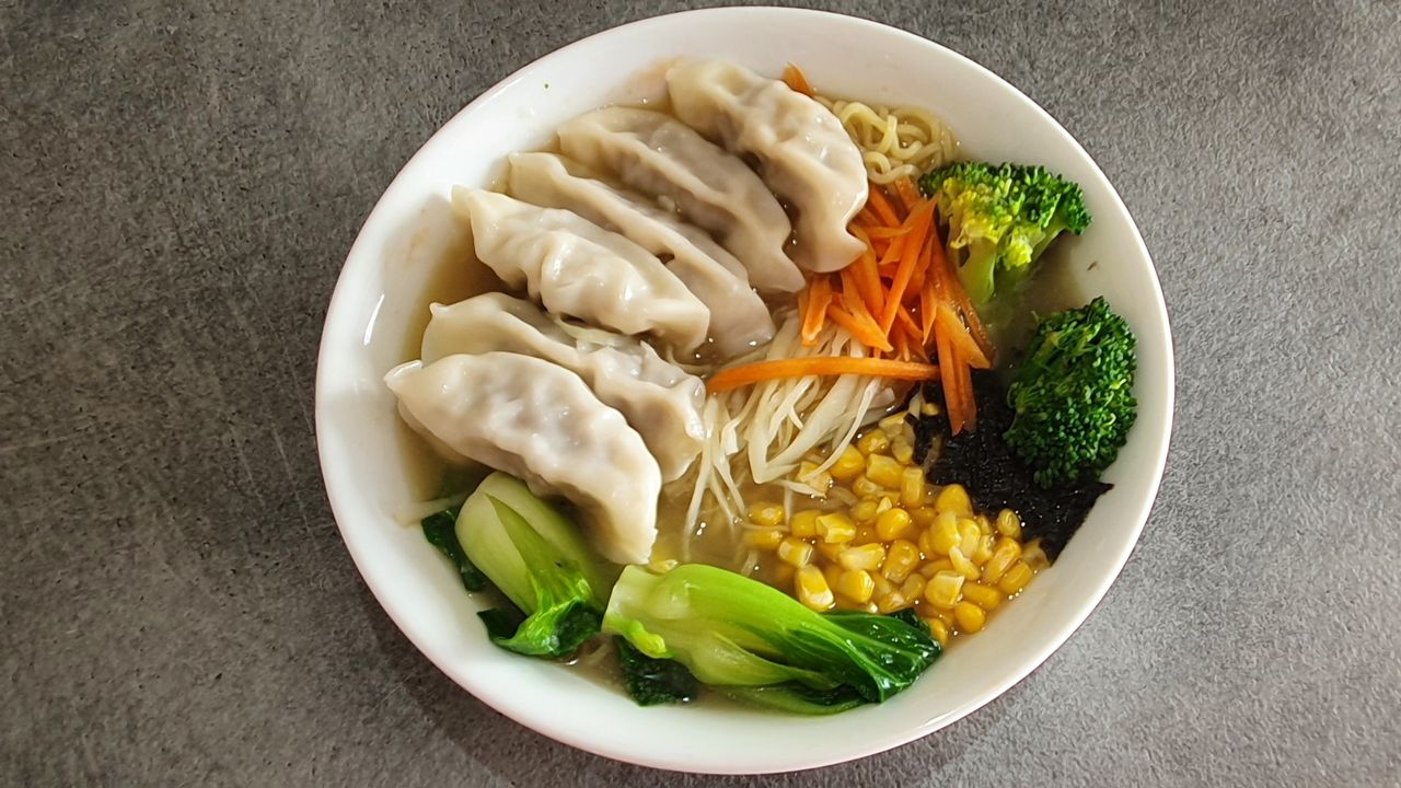 Gyoza Ramen Soup