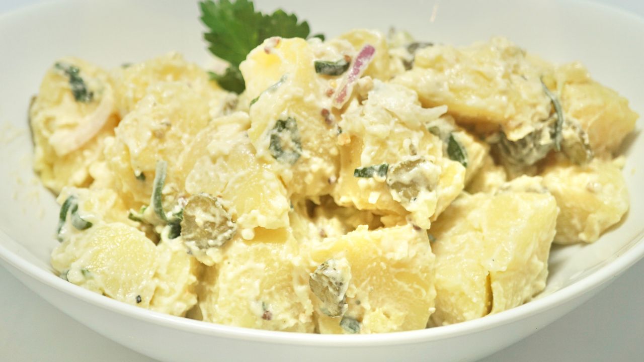 Balkan Style Potato Salad (Gf) (Df)