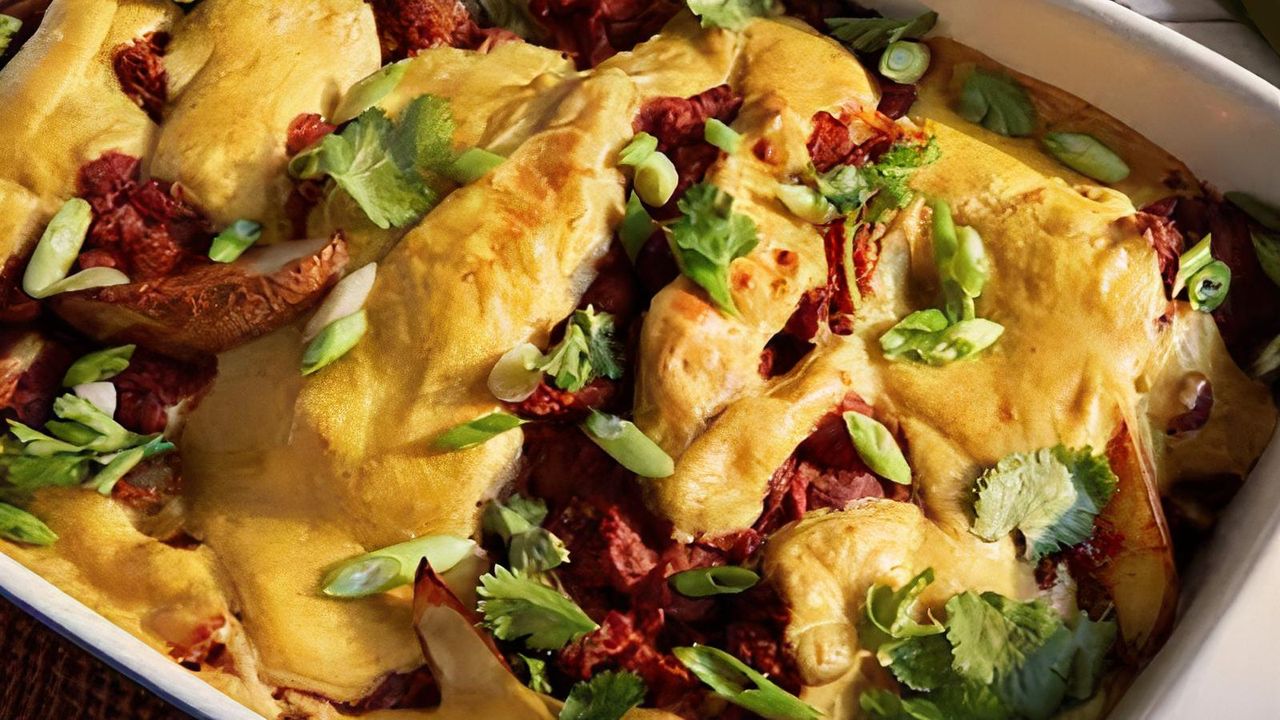 Chilli Cheese Fries (vegetarian)
