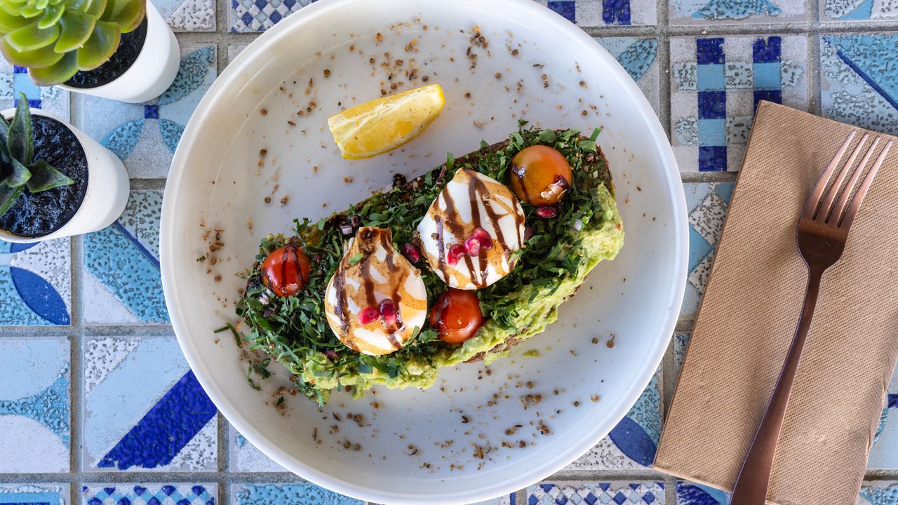 Smashed Avocado on Sourdough