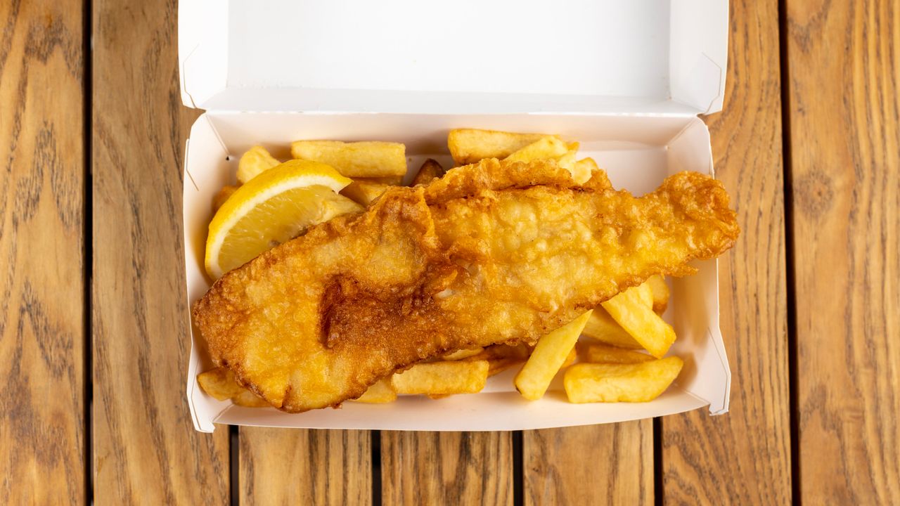Battered Fish and Chips