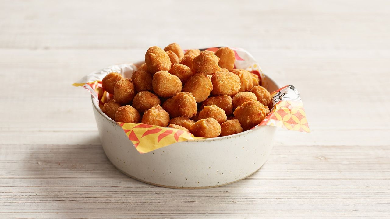 Share Spicy Chicken Bolas