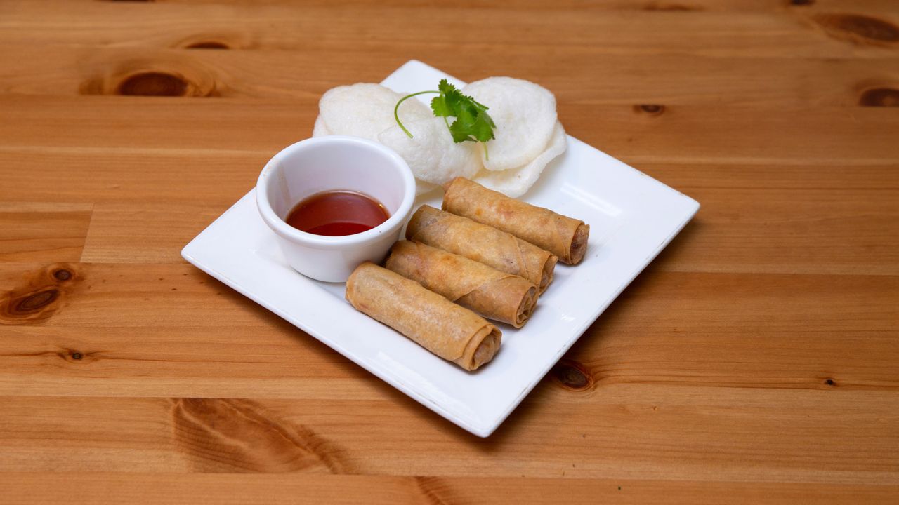 Deep Fried Veggies Spring Rolls (4)