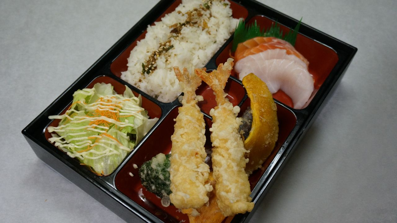 Tempura Sashimi Bento