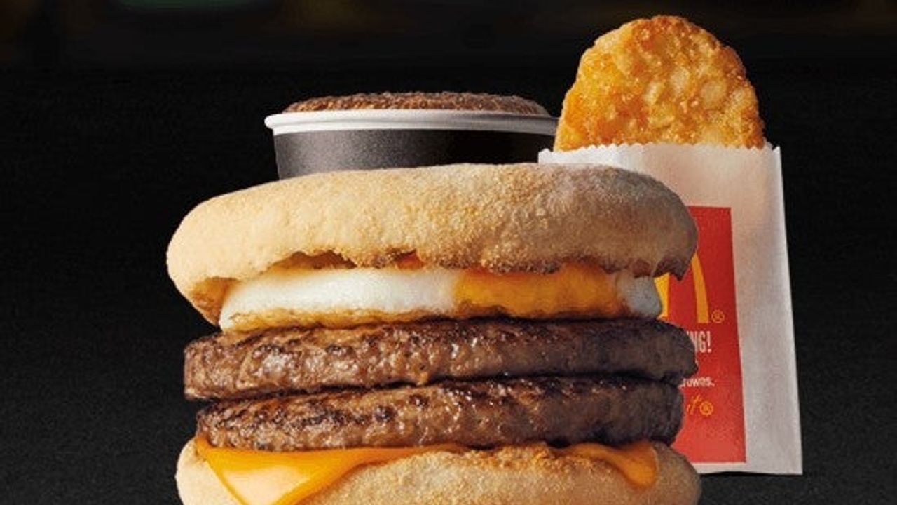 Double Sausage & Egg McMuffin Meal