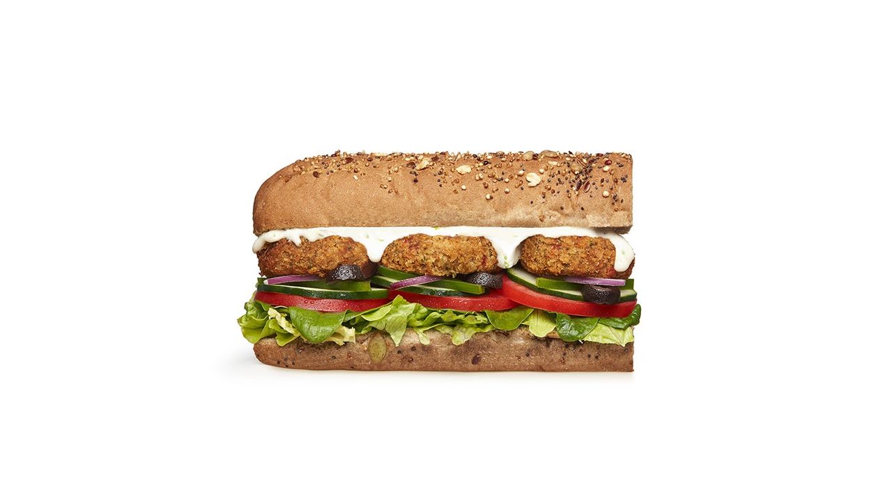 Smashed Falafel Subway Six Inch®
