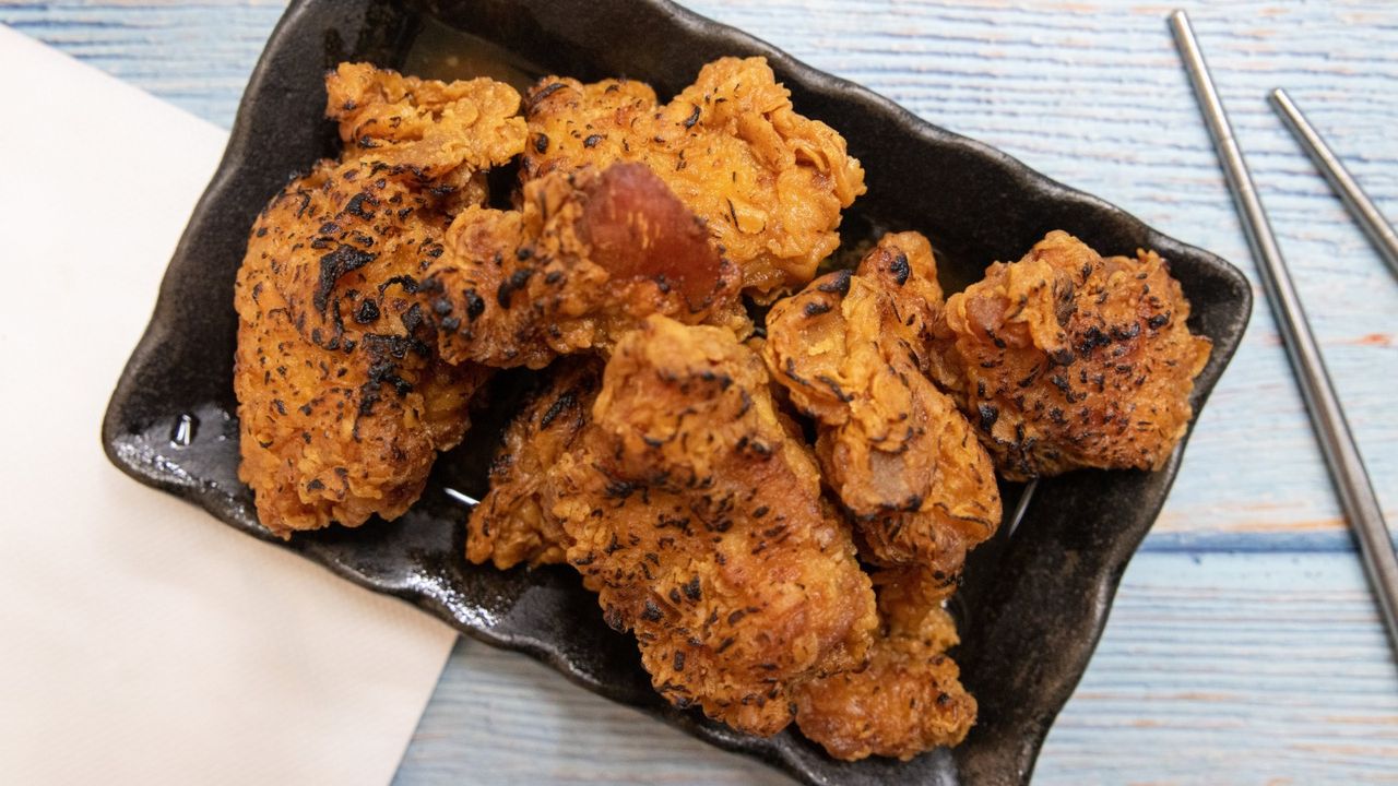 Smoked Soy Garlic Fried Chicken