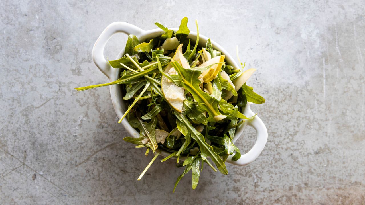 Rocket, Pear and Parmesan Salad
