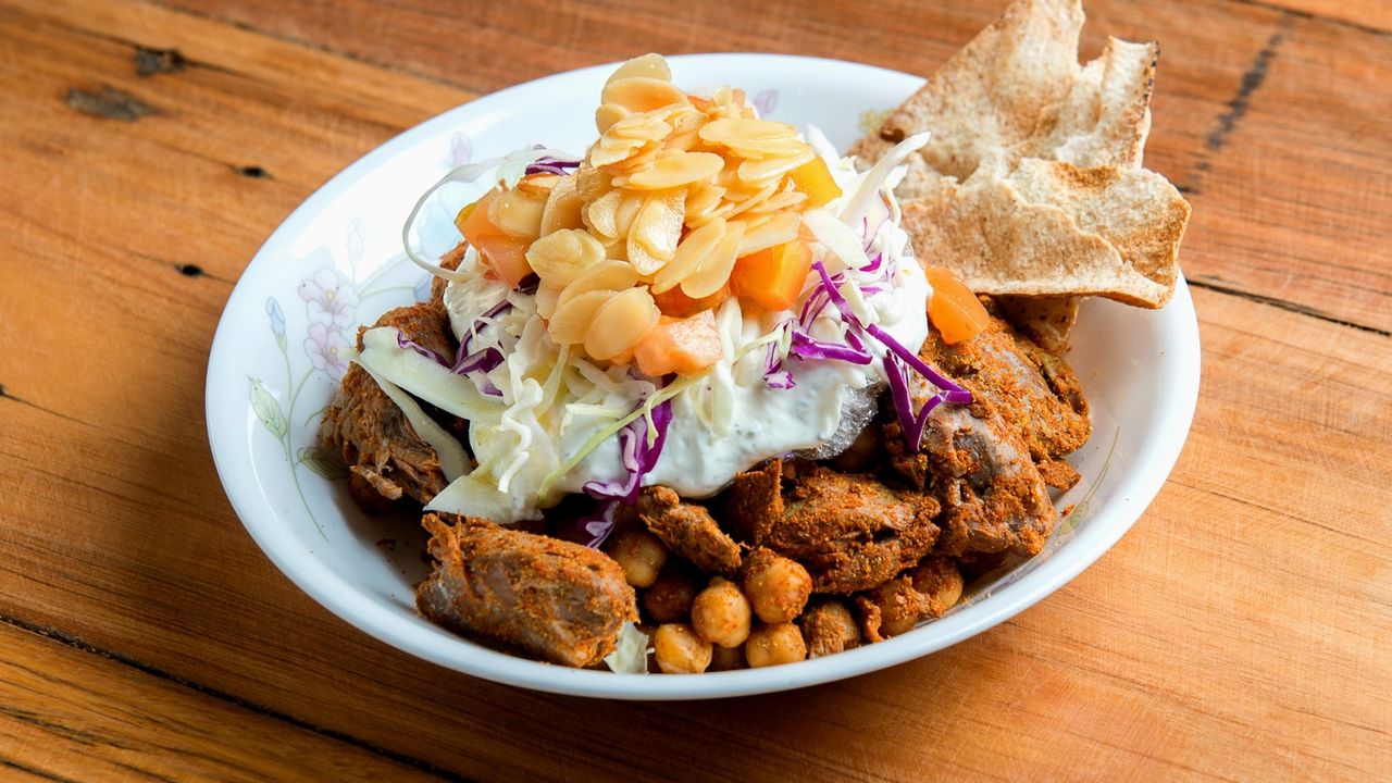 Fatte Lamb & Chickpeas