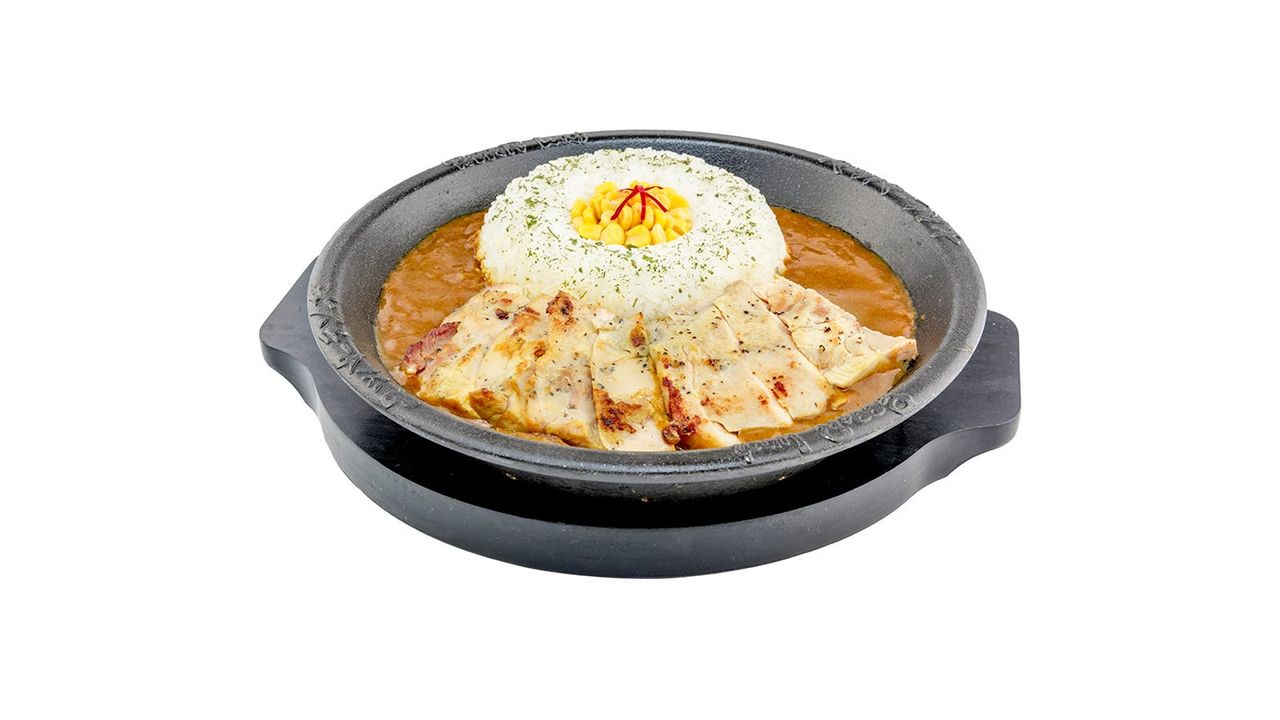 Single Meat Sizzling Curry