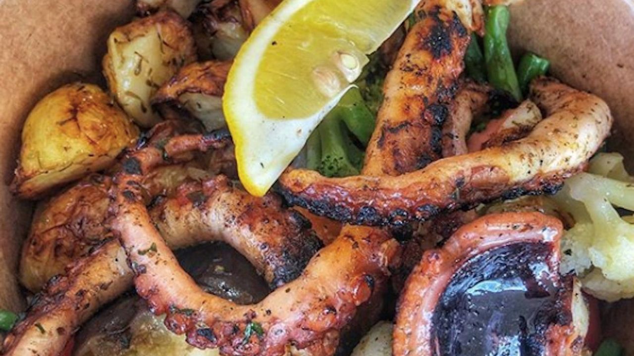 Chargrilled Octopus Bowl (200gm)