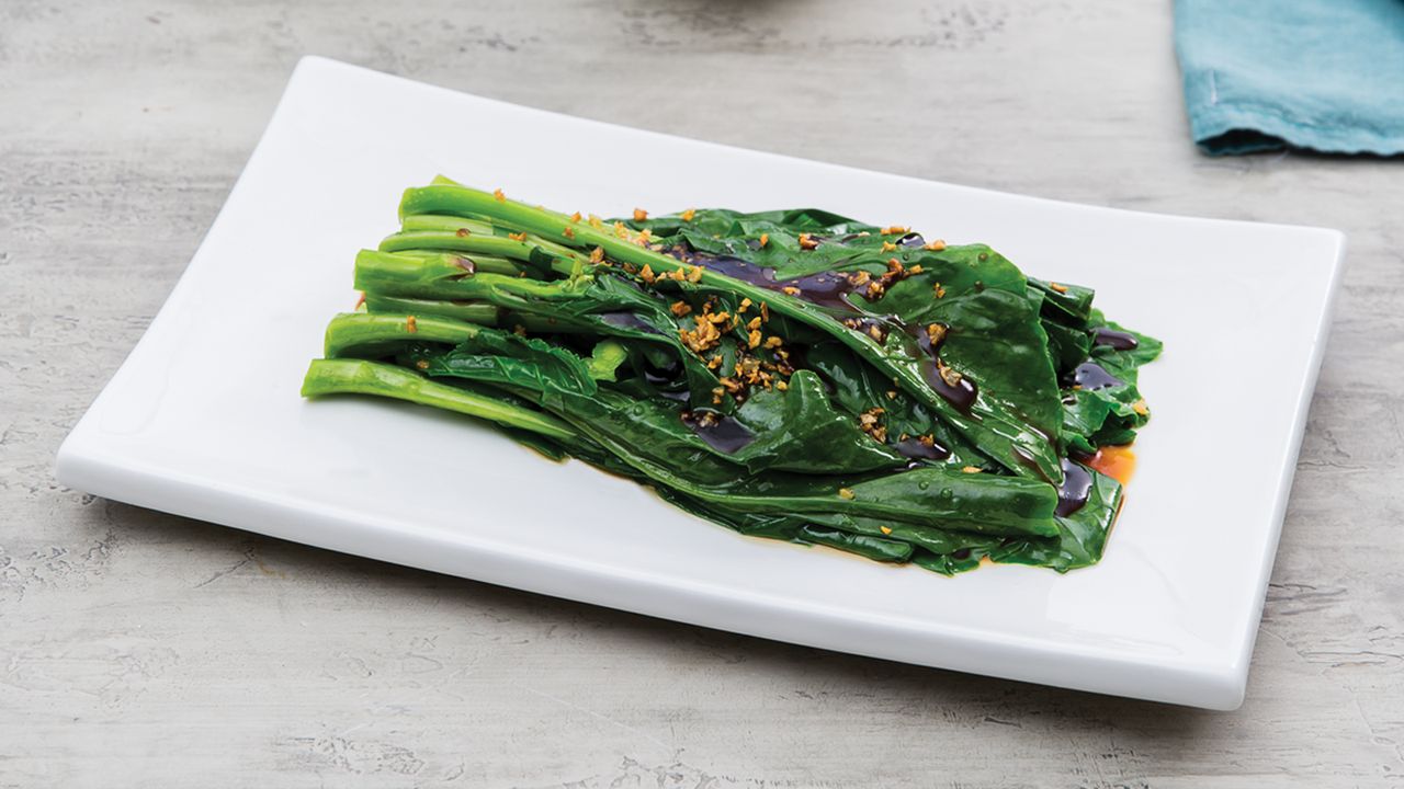 DS01. Chinese Broccoli with Oyster Sauce (Kai Lan) (Unavailable)