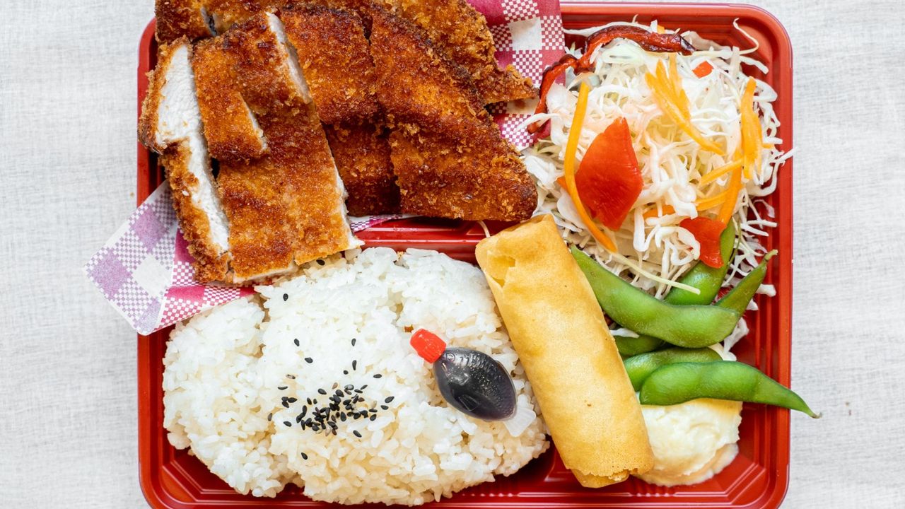 Katsu Chicken Schnitzel Bento Box