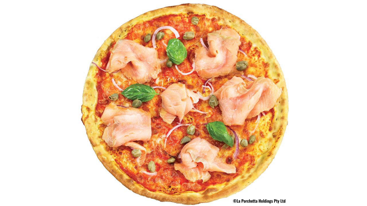 Smoked Salmon Pizza (Small)