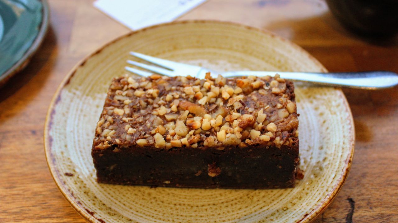 Hazelnut and Walnut Brownie