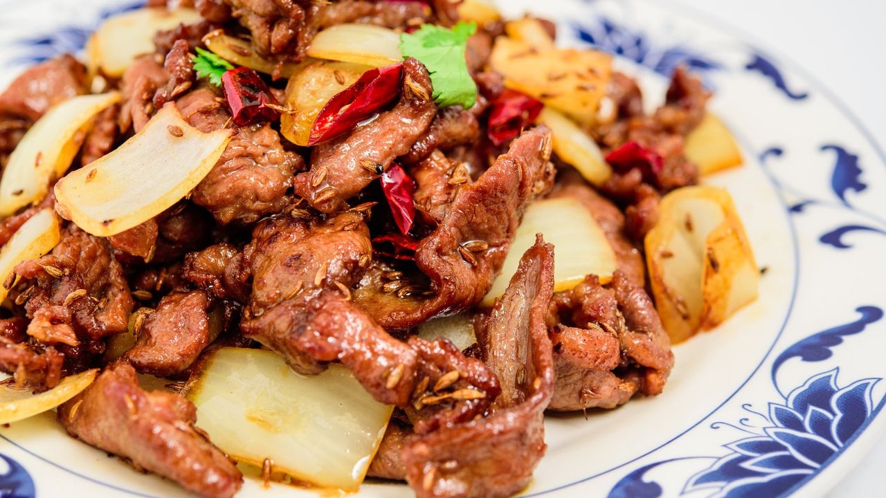 Beef with Cumin & Chilli