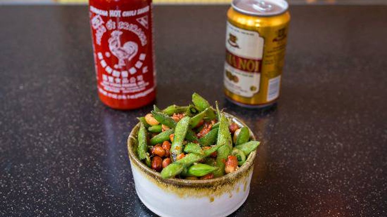 Wok Tossed Edamame