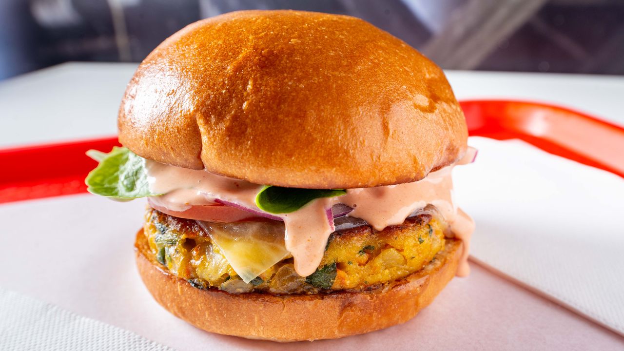 Farmers Market Veggie Burger