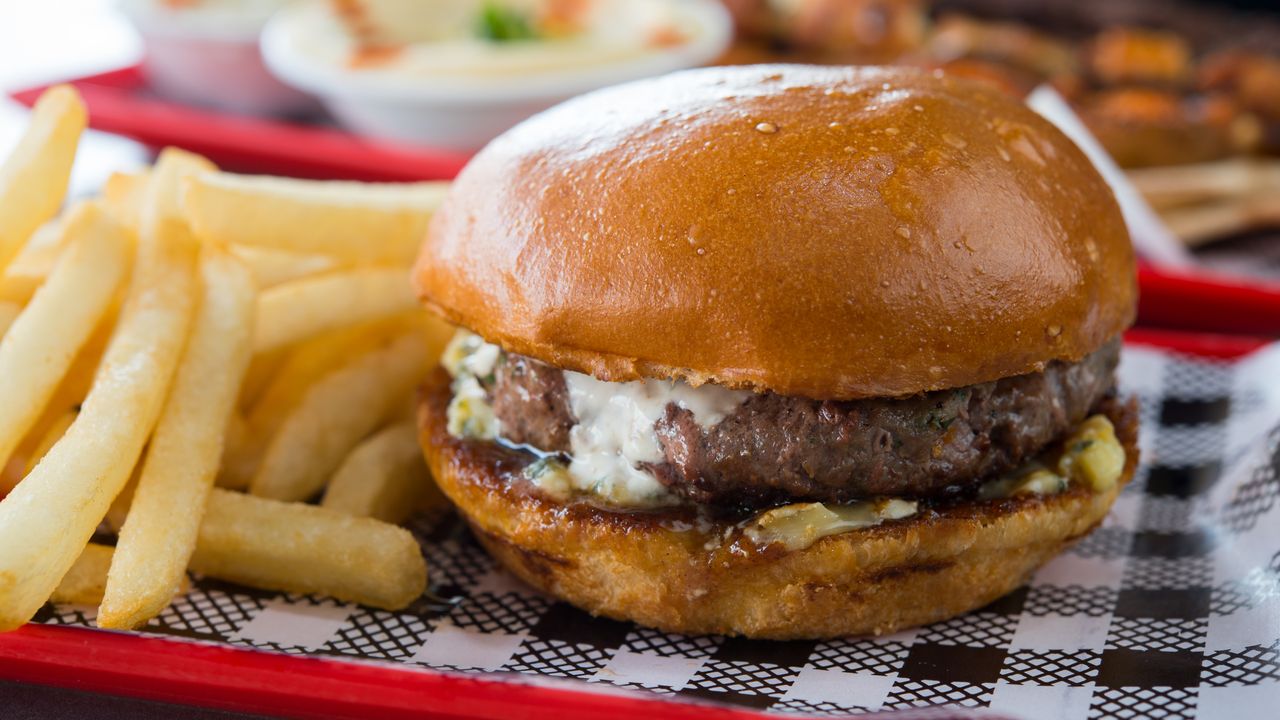 Lamborghini Burger & Fries